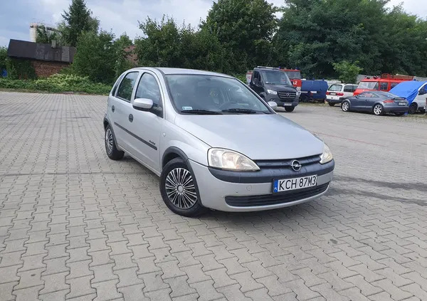 opel Opel Corsa cena 3700 przebieg: 309883, rok produkcji 2001 z Wyśmierzyce